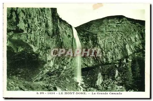 Cartes postales Le Mont Dore La Grande Cascade