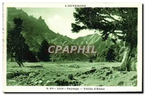 Cartes postales Le Mont Dore Vallee d enfer