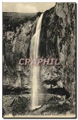 Cartes postales Le Mont Dore La Grande Cascade