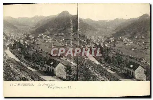 Ansichtskarte AK L Auvergne Le Mont Dore Vue Generale