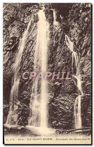 Cartes postales Le Mont Dore Cascade Du Queureuilh