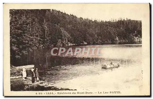 Cartes postales Environs de Mont Dore Le Lac Pavin