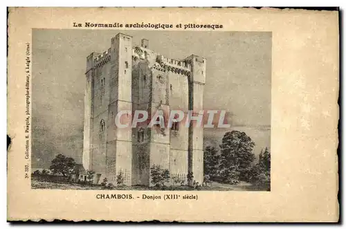 Cartes postales Chambois Donjon