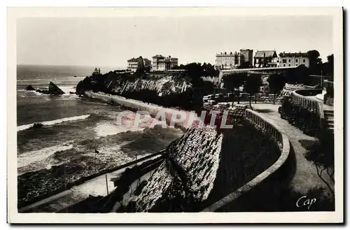 Ansichtskarte AK Biarritz Jardins Et Villas de La Cote Des Basques