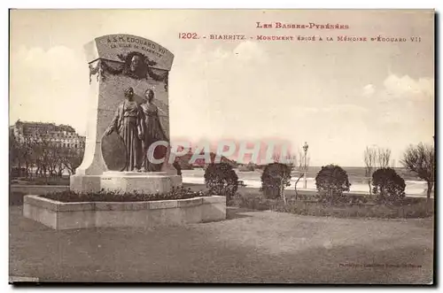 Ansichtskarte AK Biarritz Monument Eglise a La Memoire d Edouard VII