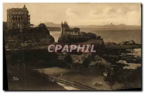 Cartes postales Biarritz Le Chateau Basque