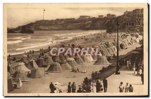 Cartes postales Biarritz La Grande Plage