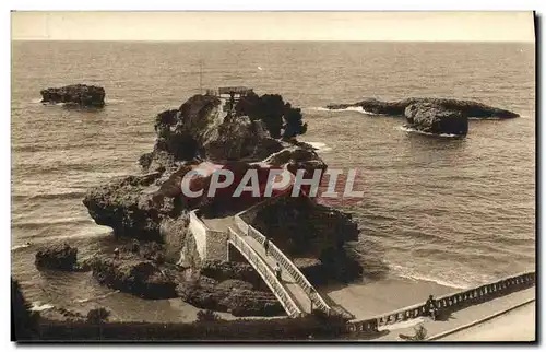 Cartes postales Biarritz Rocher de Basta