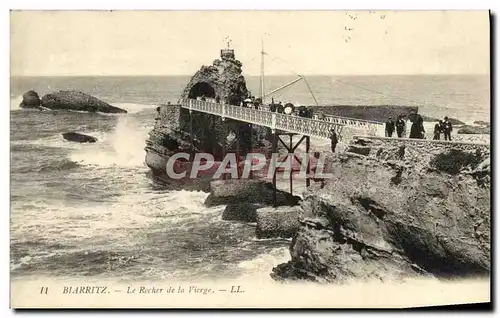 Cartes postales Biarritz Le Rocher De La Vierge