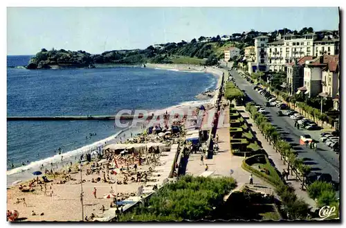 Cartes postales moderne St Jean De Luz La Plage Vers La Pointe Ste Barbe