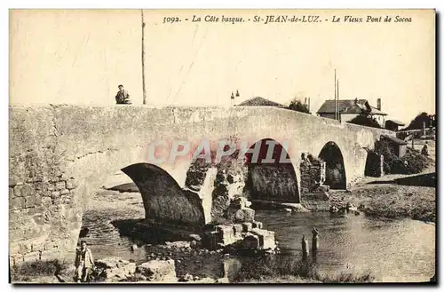 Cartes postales St Jean De Luz La Vieux Pont de Socoa