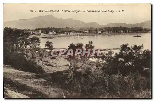 Cartes postales Saint Jean De Luz Panorama De La Plage