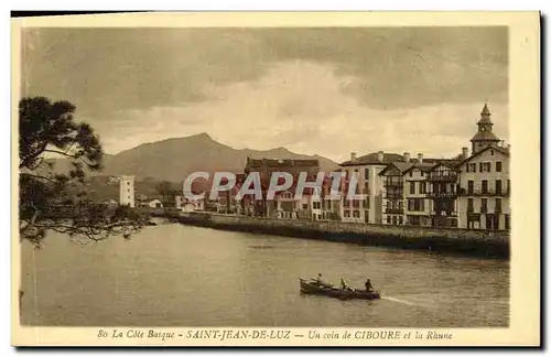 Ansichtskarte AK Saint Jean De Luz Un Coin de Ciboure Et La Rhune