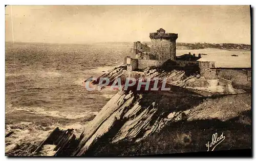 Ansichtskarte AK Saint Jean De Luz Les Falaises du fort Du Socoa