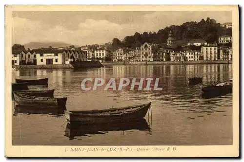 Cartes postales La Cote Basque Saint Jean De Luz Quai de Cibourne