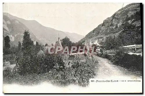 Ansichtskarte AK Saint Jean De Luz Ses Environs