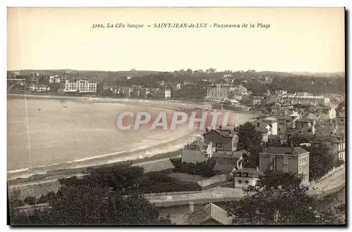 Cartes postales Saint Jean De Luz Panorama de la Plage