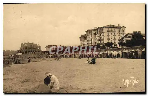 Cartes postales Hendaye Plage Vers l Eskualduna