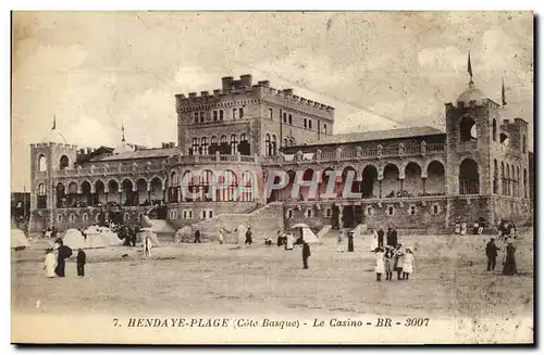 Cartes postales Hendaye Le Casino