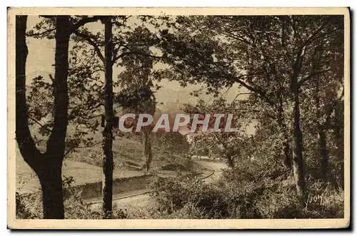 Ansichtskarte AK Hendaye Le bois de Saskoenea