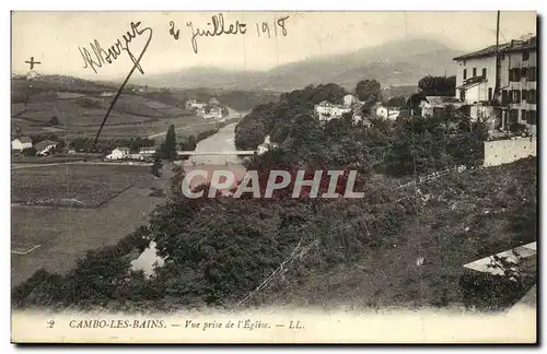 Cartes postales Cambo Les Bains Vue Prise de l Eglise