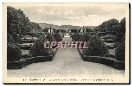 Ansichtskarte AK Cambo Maison Rostand a Arnage Les Buis Et Le Pavillon