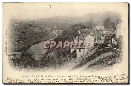 Cartes postales Cambo Les Bains Vue Sur Basseboure Prise De La Terrasse des Platanes