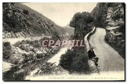 Ansichtskarte AK Environs de Cambo Les Bains La Route de Pas de Rofani