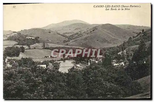 Ansichtskarte AK Cambo Les Bains Les Bords de la Nive