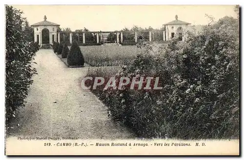 Cartes postales Cambo Maison Rostand a Arnaga Vers les Pavillons