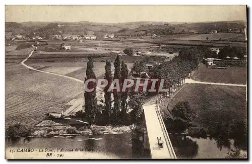 Cartes postales Cambo Le Pont Avenue de la gare