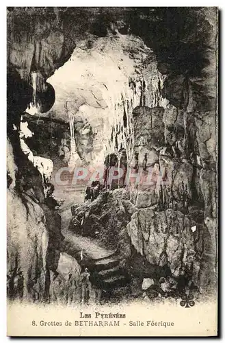 Cartes postales Grottes De Betharram Salle Feerique