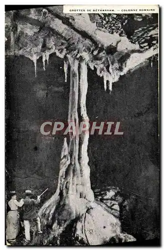 Cartes postales Grottes de Betharram Colonne Romaine