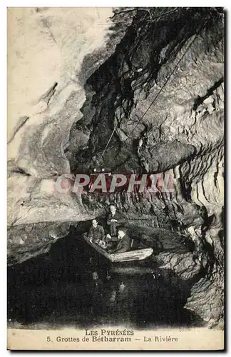 Ansichtskarte AK Grottes de Betharram La Riviere