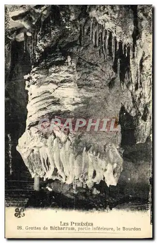 Ansichtskarte AK Les Pyreness Grottes de Betharram Partie Inferieure Le Bourdon