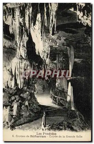 Ansichtskarte AK Les Pyreness Grottes de Betharram Entree De La Grande Sallee