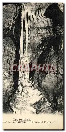 Cartes postales Les Pyreness Grottes de Betharram Torsade St Pierre