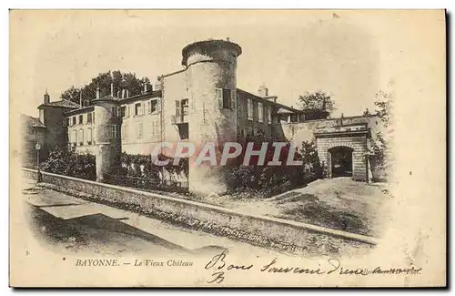 Ansichtskarte AK Bayonne Le Vieux Chateau