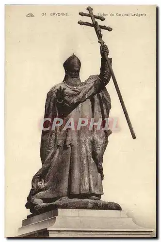 Cartes postales Bayonne Statue du Cardinal Lavigerie