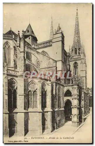 Cartes postales Bayonne Abside de la Cathedrale