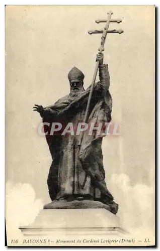 Ansichtskarte AK Bayonne Monument Du Cardinal Lavigerie