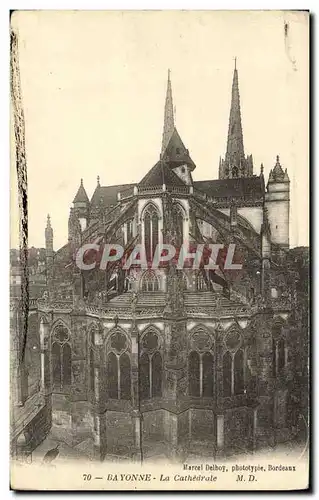 Cartes postales Bayonne La Cathedrale