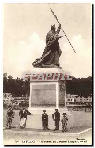 Cartes postales Bayonne Monument du Cardinal Lavigerie