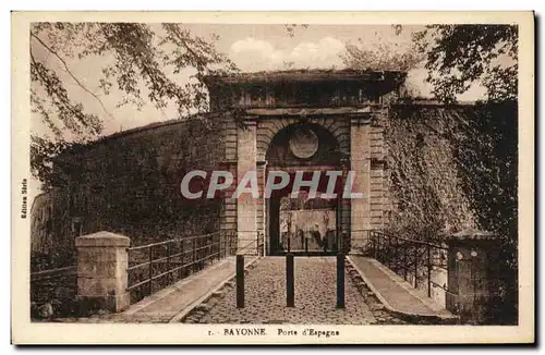 Cartes postales Bayonne Porte d Espagne