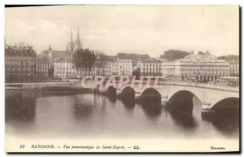 Cartes postales Bayonne Vue Panoramique de Saint Esprit