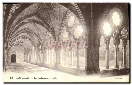 Cartes postales Bayonne La Cathedrale