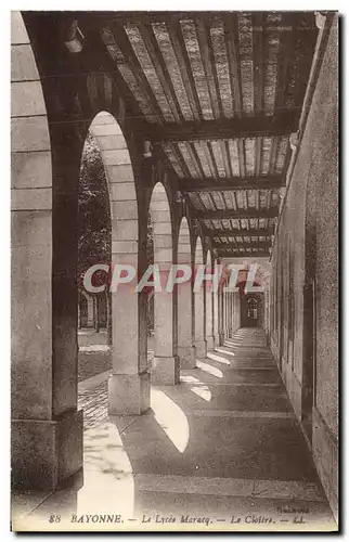 Ansichtskarte AK Bayonne Le Lycee Maracq Le Cloitre