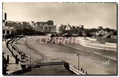 Cartes postales Biarritz La Grande Plage