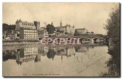 Cartes postales Pau Vue Generale Prise De Jurancon