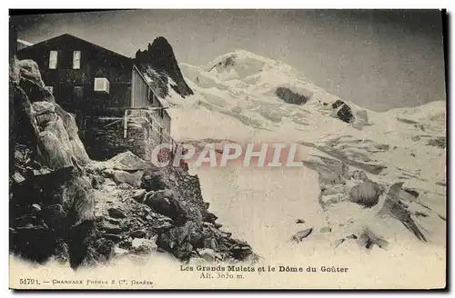 Cartes postales Les Grands Mulets et Le Dome Du Gouter